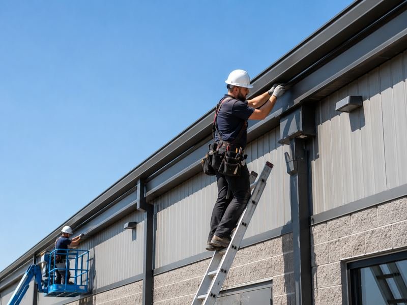 Commercial Gutters in Allen, TX