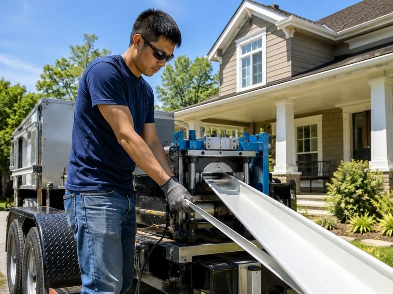 Seamless Gutters in Allen, TX